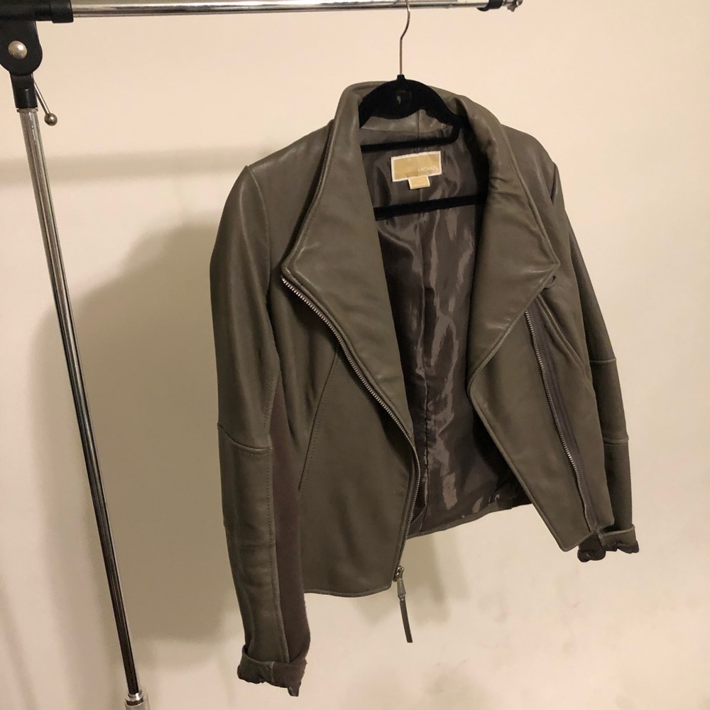 Michael Kors leather jacket